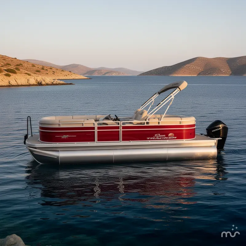 Slide: The Image of Sun Tracker Party Barge 22 XP3 2025 - 4