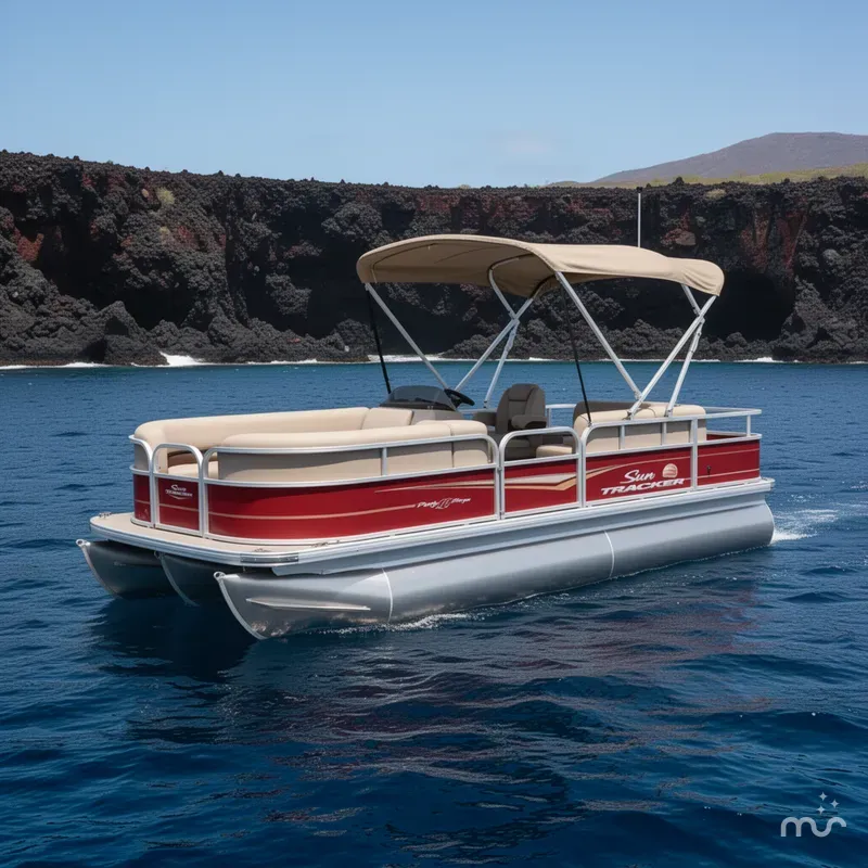 The Image of Sun Tracker Party Barge 18 DLX 2025 - 0