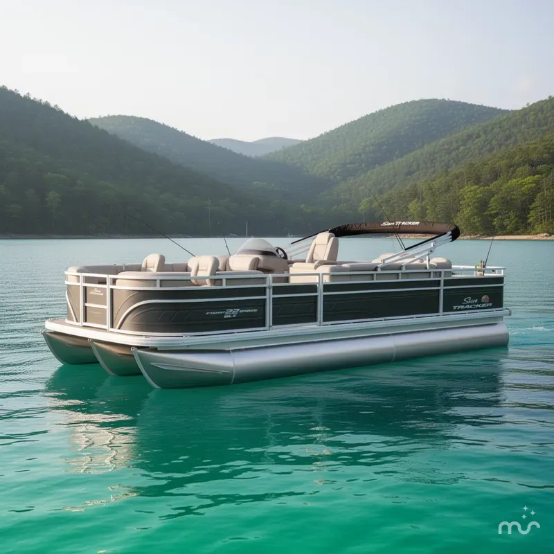 The Image of Sun Tracker Fishin' Barge 22 DLX 2025 - 0