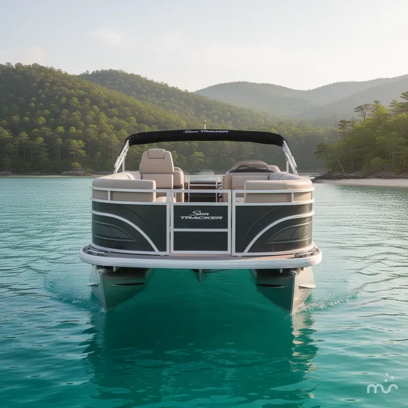 Slide: The Image of Sun Tracker Fishin' Barge 22 DLX 2025 - 3