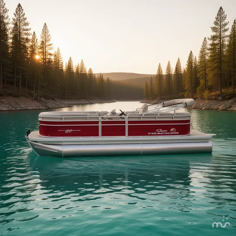 The Image of Sun Tracker Party Barge 20 DLX 2025 - 0