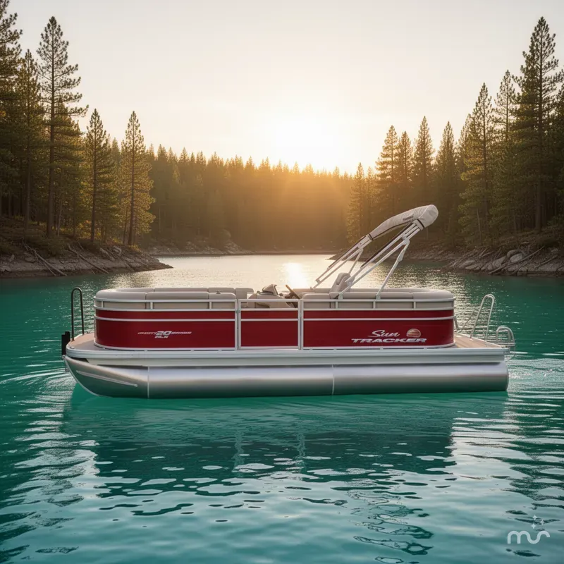 Slide: The Image of Sun Tracker Party Barge 20 DLX 2025 - 2