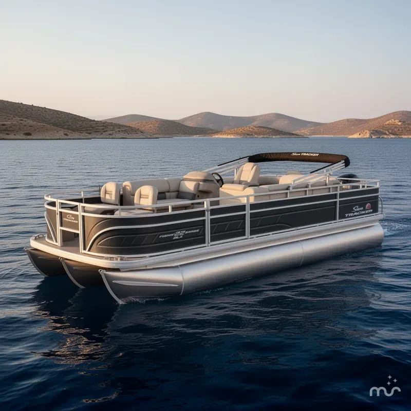 The Image of Sun Tracker Fishin' Barge 22 DLX 2025 - 0