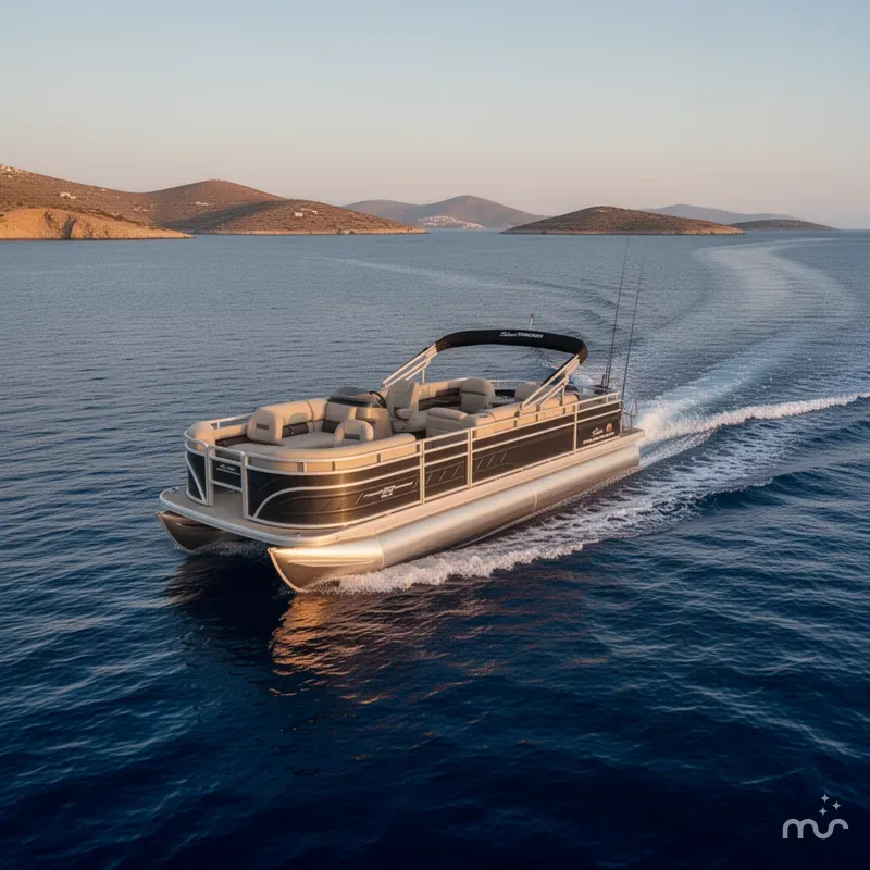 Slide: The Image of Sun Tracker Fishin' Barge 22 DLX 2025 - 4
