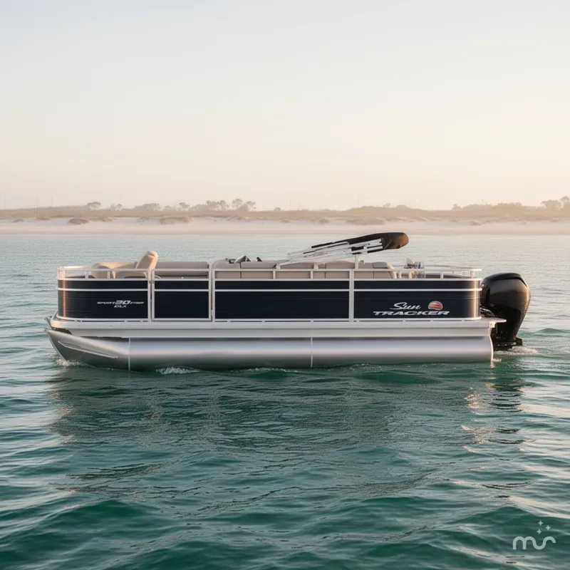 Slide: The Image of Sun Tracker SportFish 20 DLX 2025 - 1