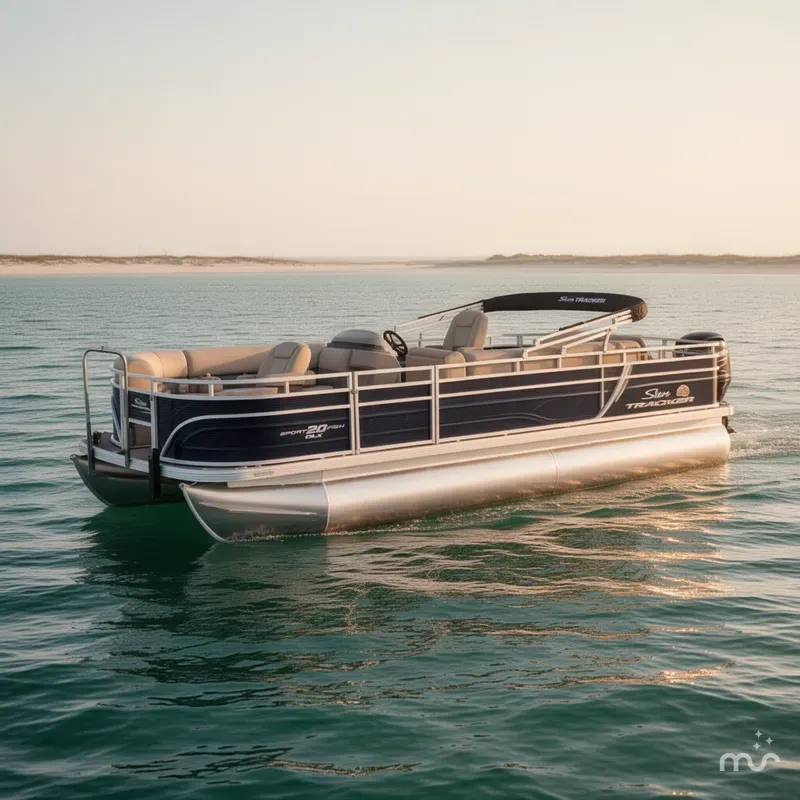 Slide: The Image of Sun Tracker SportFish 20 DLX 2025 - 2