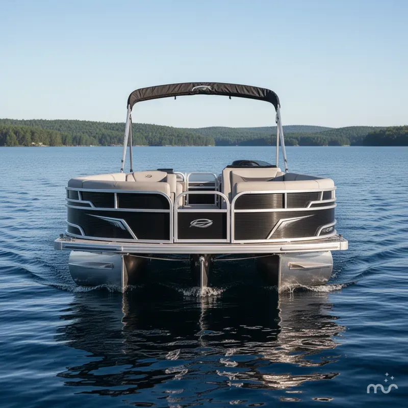 Slide: The Image of Princecraft Vectra 23 RL SS Swingback Pontoon & Mercury 4-Stro 2025 - 2
