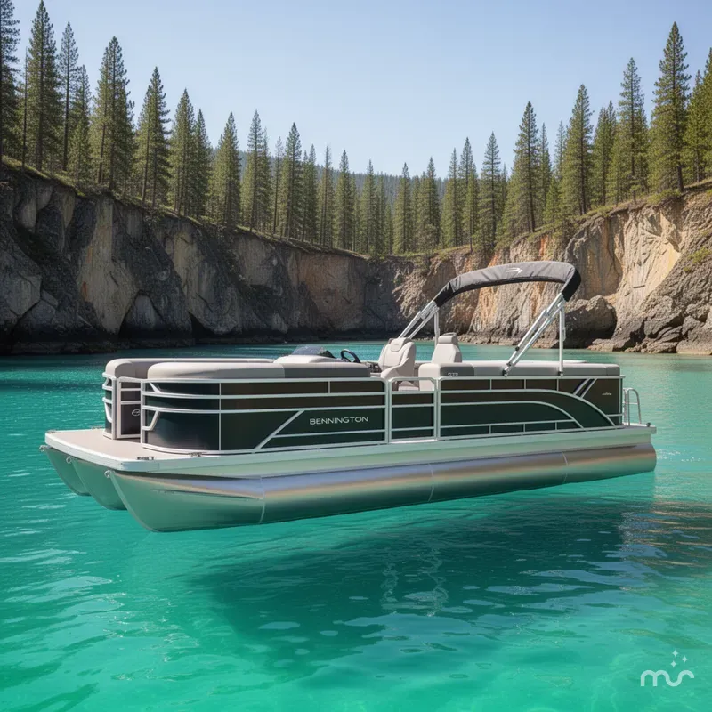 Slide: The Image of Bennington S Fishing 22 SS Pontoon 2025 - 2