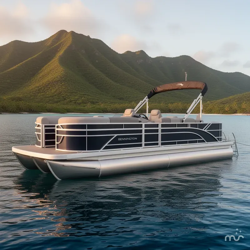Slide: The Image of Bennington S Fishing 22 SS Pontoon 2025 - 2