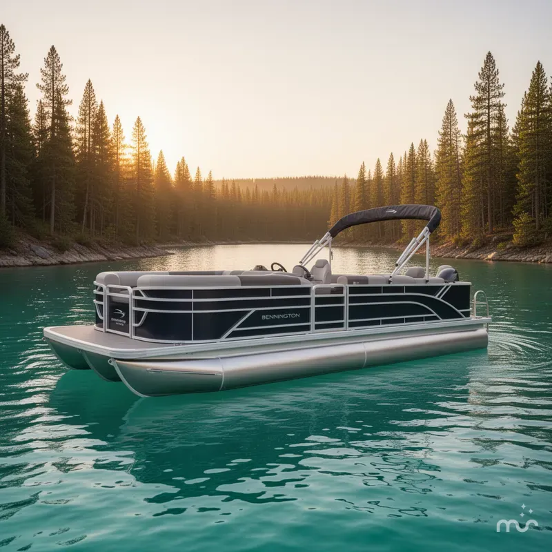 Slide: The Image of Bennington S Fishing 22 SS Pontoon 2025 - 2