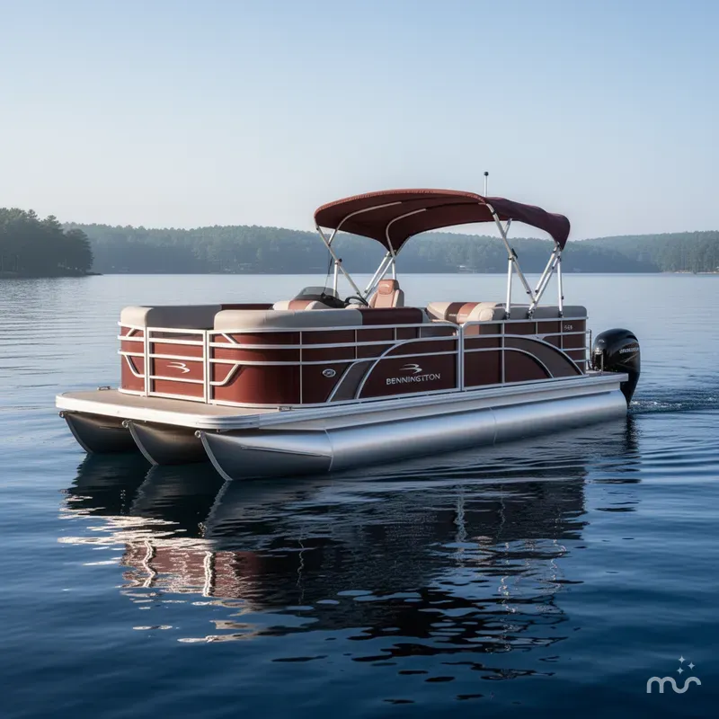 Slide: The Image of Bennington 22SS - Fishing - Pontoon 2025 - 0