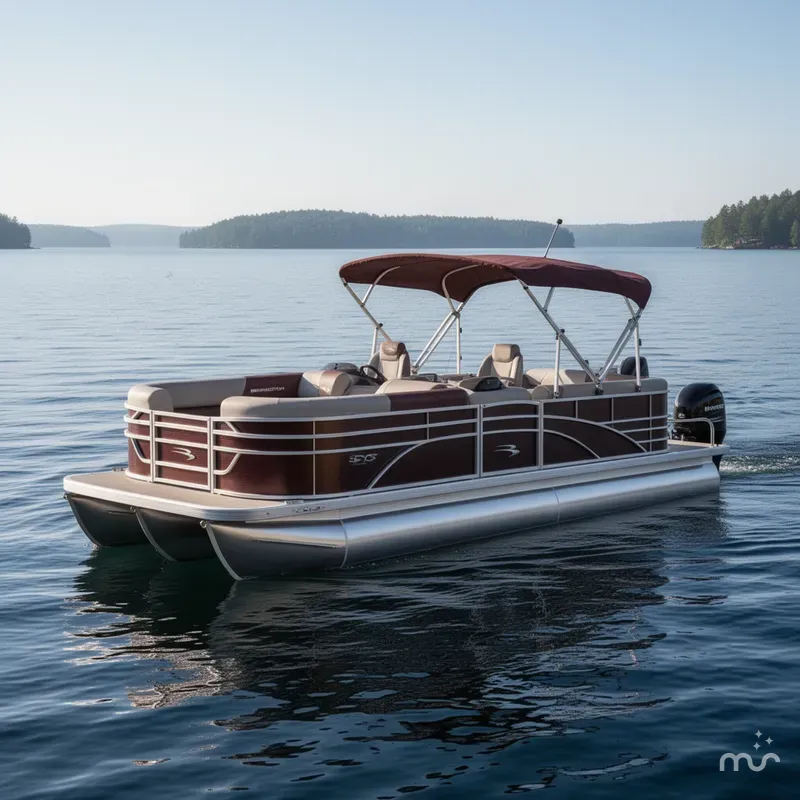 Slide: The Image of Bennington 22SS - Fishing - Pontoon 2025 - 1