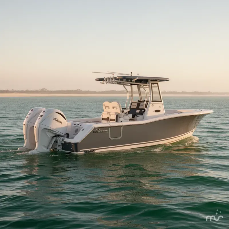 Slide: The Image of Tidewater 282CC WITH SEAKEEPER RIDE 2025 - 0