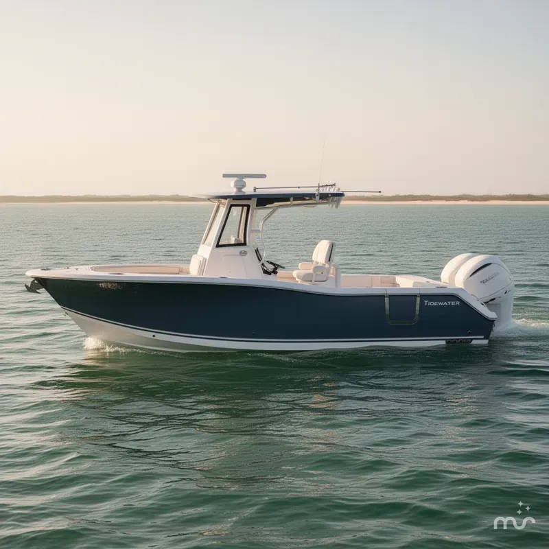Slide: The Image of Tidewater 282CC WITH SEAKEEPER RIDE 2025 - 1