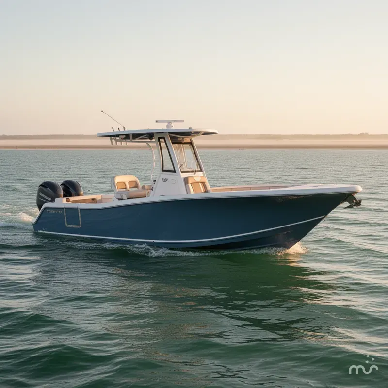 Slide: The Image of Tidewater 256 LXF WITH SEAKEEPER RIDE 2025 - 0