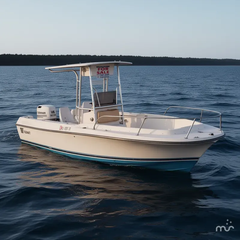 Slide: The Image of Wellcraft Fisherman 20 1982 - 0