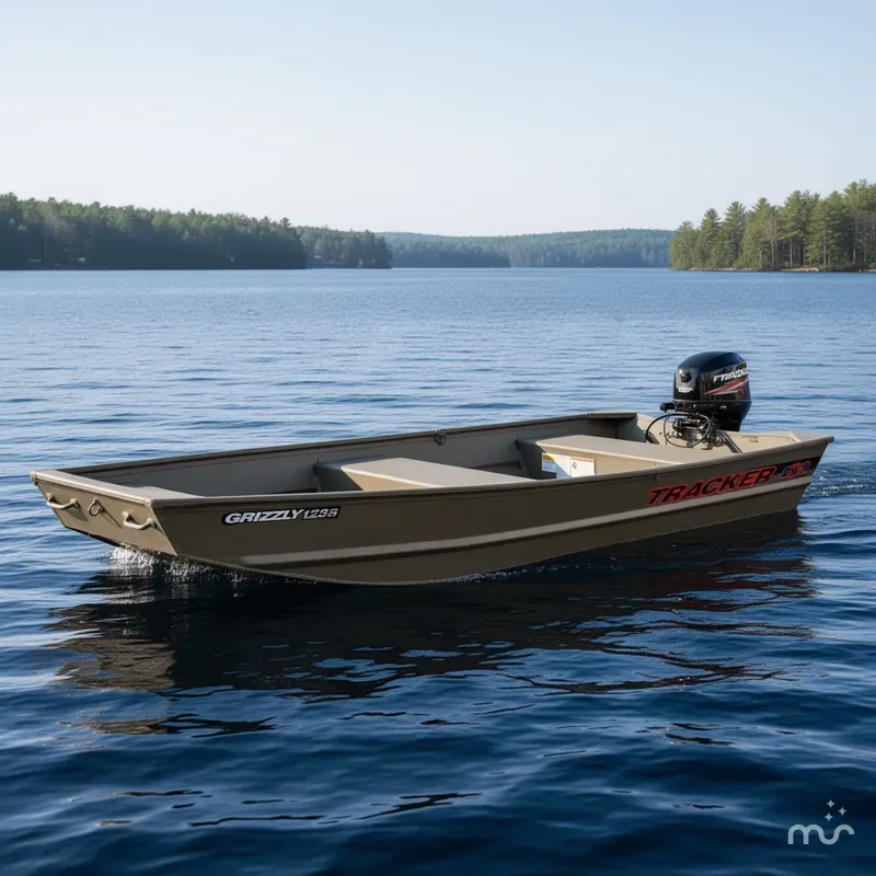 Slide: The Image of Tracker Grizzly 1236 Utility 2025 - 0