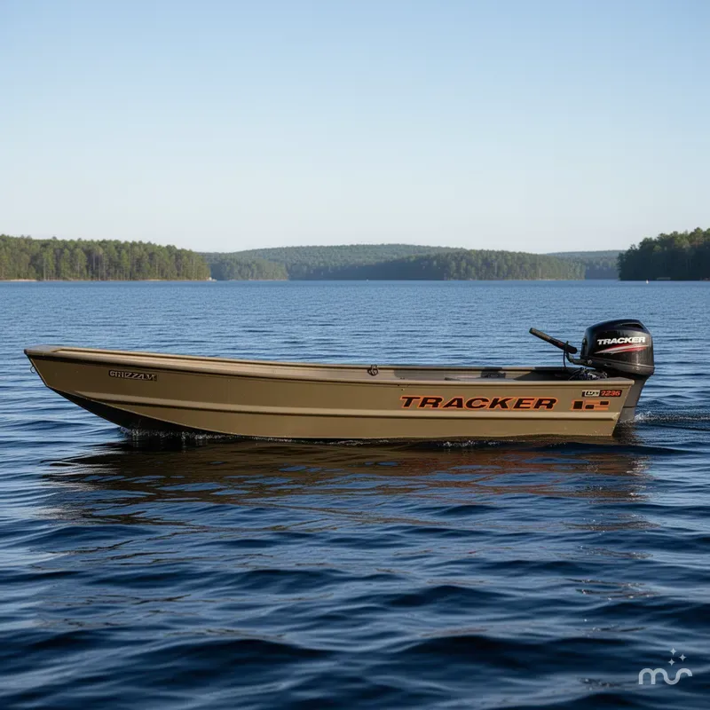 Slide: The Image of Tracker Grizzly 1236 Utility 2025 - 1