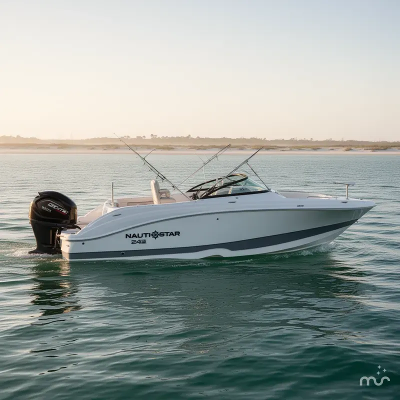 Slide: The Image of NauticStar 243 DC Deck 2025 - 0