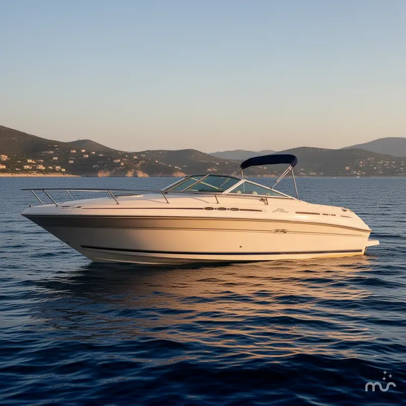 Slide: The Image of Sea Ray 215 Express Cruiser 1996 - 2