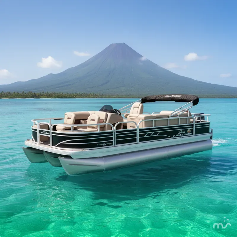 The Image of Sun Tracker Fishin' Barge 20 DLX 2023 - 0