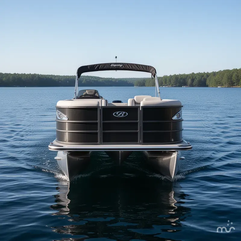 Slide: The Image of Bentley Pontoons Legacy 220 Swingback & Honda 4-Stroke EFI 2025 - 1