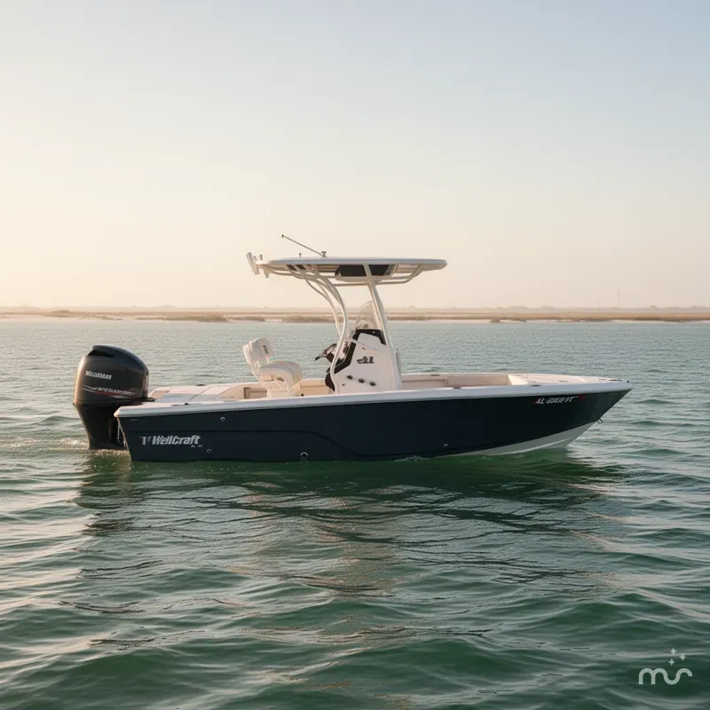 Slide: The Image of Wellcraft 221 Fisherman 2019 - 0
