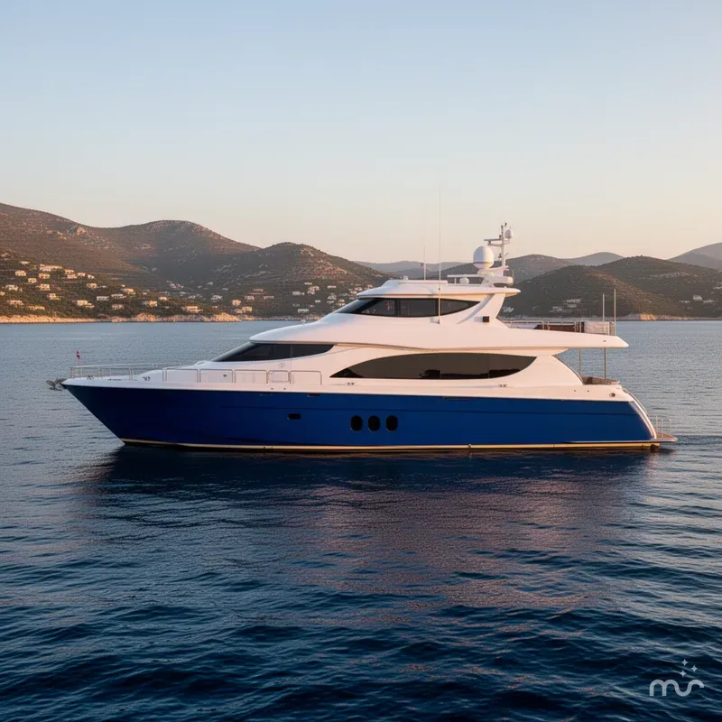 Slide: The Image of Hatteras 80 Motor Yacht 2007 - 2