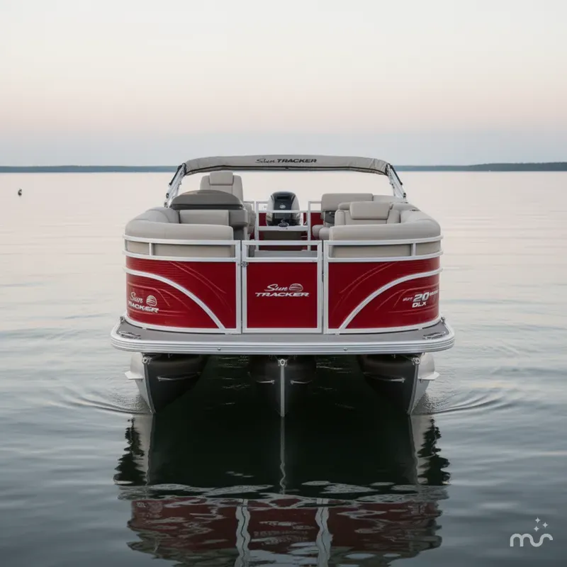 Slide: The Image of Sun Tracker Party Barge 20 DLX 2025 - 3