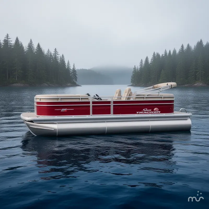 Slide: The Image of Sun Tracker Party Barge 22 XP3 2025 - 2