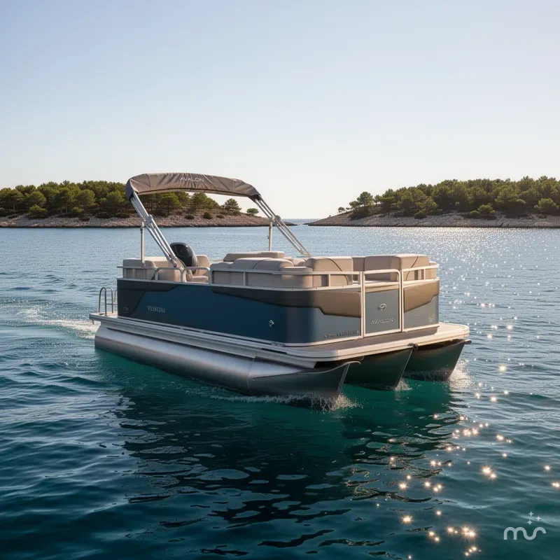 Slide: The Image of Avalon Venture QUAD LOUNGER-60HP 2025 - 1