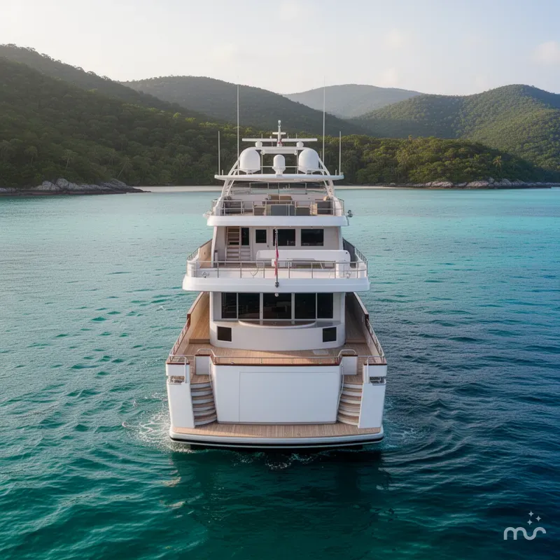 Slide: The Image of Custom Crystal Motoryacht 2009 - 3