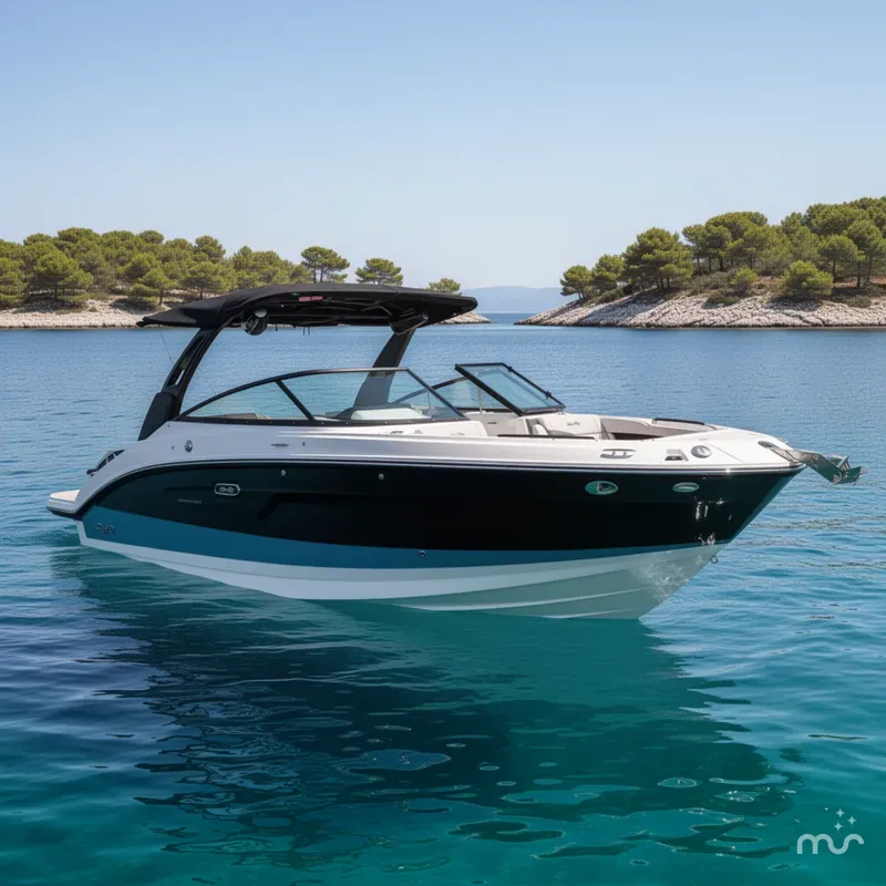 Slide: The Image of Sea Ray SLX 260 Surf 2024 - 2