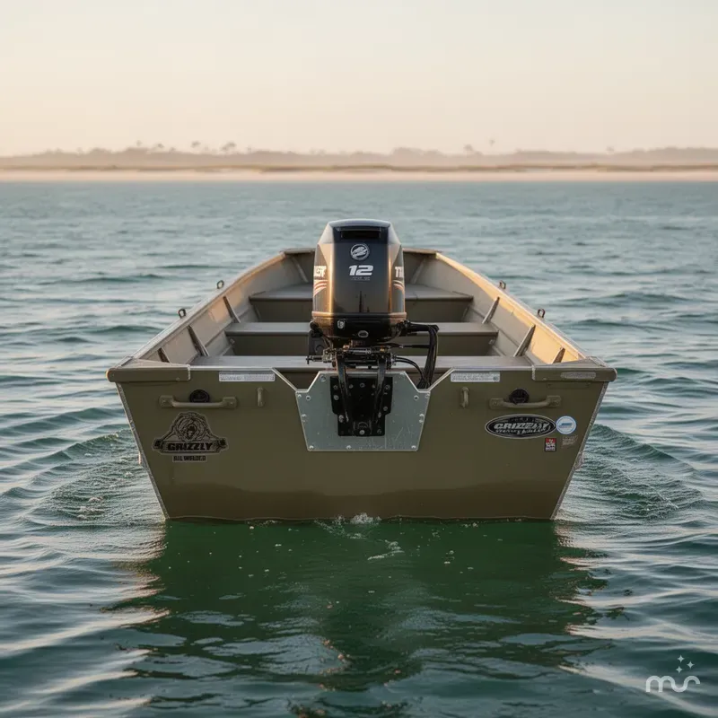 Slide: The Image of Tracker Grizzly 1236 Utility 2025 - 2