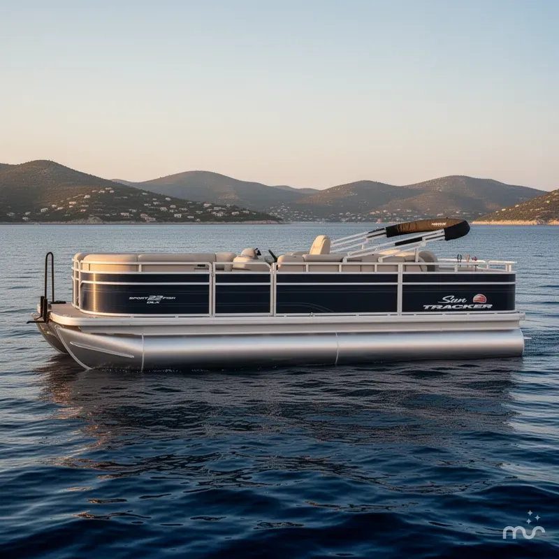 Slide: The Image of Sun Tracker SportFish 22 DLX 2025 - 2