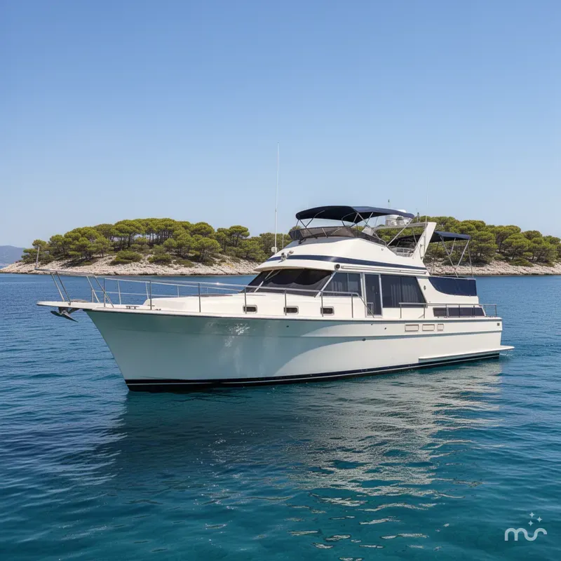 The Image of Tollycraft 48 Cockpit Motor Yacht 1984 - 0