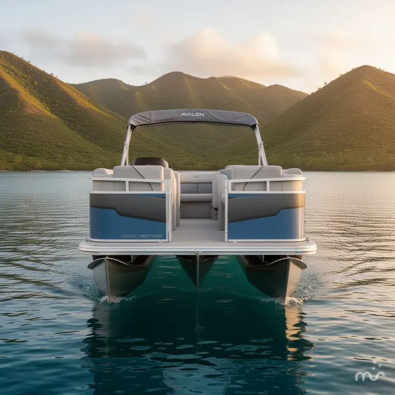 Slide: The Image of Avalon Venture QUAD LOUNGER-60HP 2025 - 1