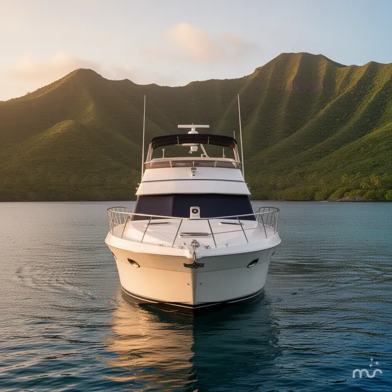 Slide: The Image of Carver Yachts 410 Sport Sedan 2002 - 1