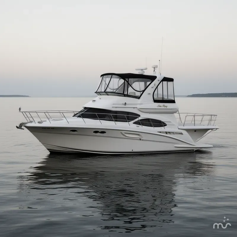 Slide: The Image of Sea Ray 480 Motor Yacht 2002 - 0