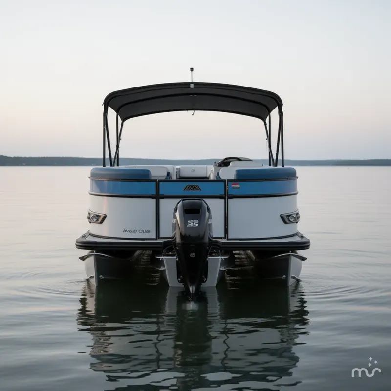 Slide: The Image of Avalon 2385 Catalina Cruise Rear Bench, Tri Toon High Performance 2025 - 3
