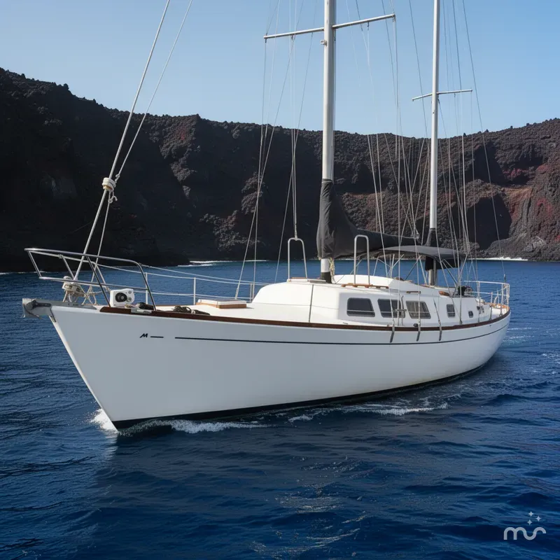 Slide: The Image of Morgan 45 Ketch 1979 - 2