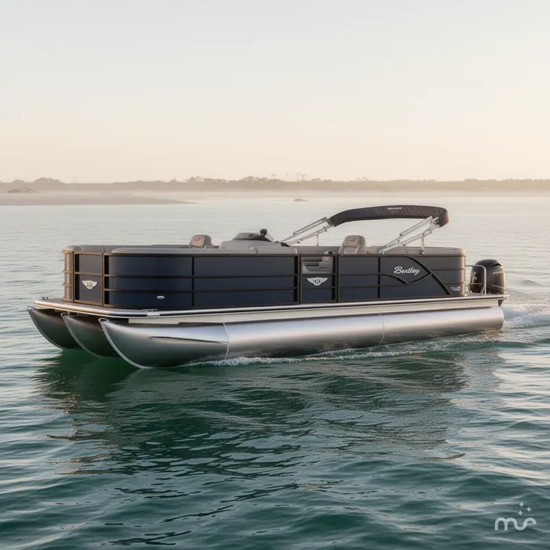Slide: The Image of Bentley Pontoons 240 Fish 2025 - 1