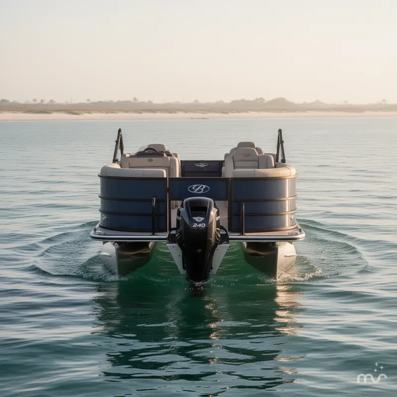 Slide: The Image of Bentley Pontoons 240 Fish 2025 - 2