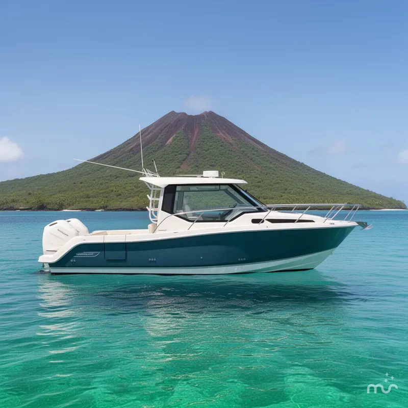 Slide: The Image of Boston Whaler 325 Conquest 2025 - 2