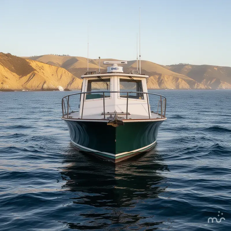 Slide: The Image of Dyer 29' Sport fisher 1974 - 2