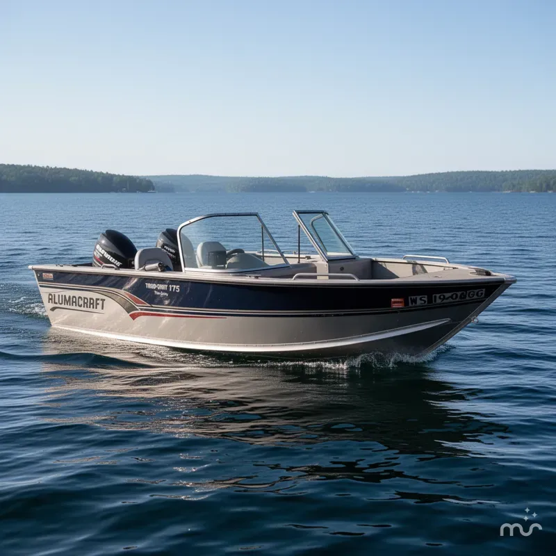 Slide: The Image of Alumacraft Trophy 175 2000 - 0