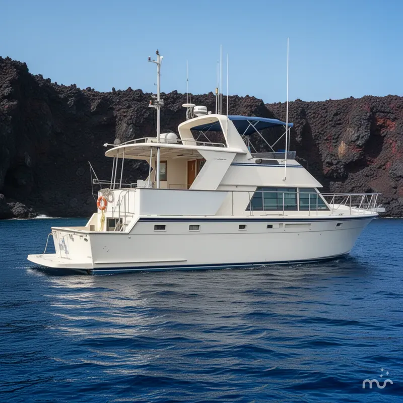 The Image of Hatteras 48 Cockpit Motor Yacht 1981 - 0