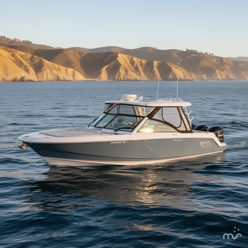 Slide: The Image of Boston Whaler 320 Vantage 2018 - 2