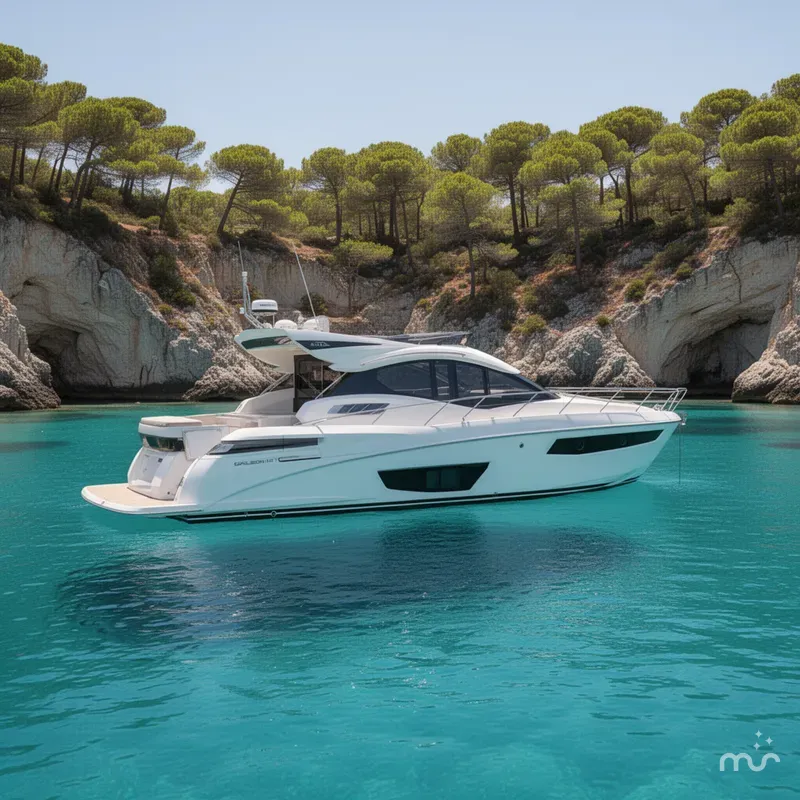 Slide: The Image of Galeon 485 HTS 2018 - 2