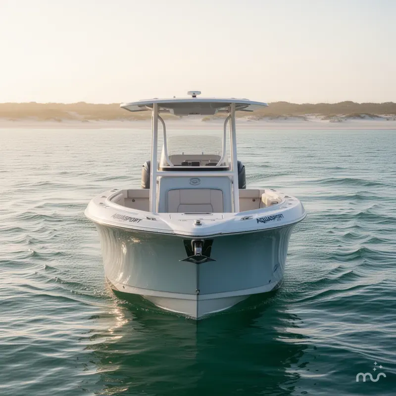 Slide: The Image of Aquasport 2500 Center Console 2021 - 1